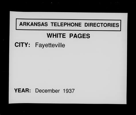 fayetteville white pages|More.